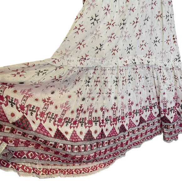 ISABEL MARANT ETOILE $890 Fratela printed cotton voile midi dress NWT Sz 34 US 2 - Picture 8 of 14